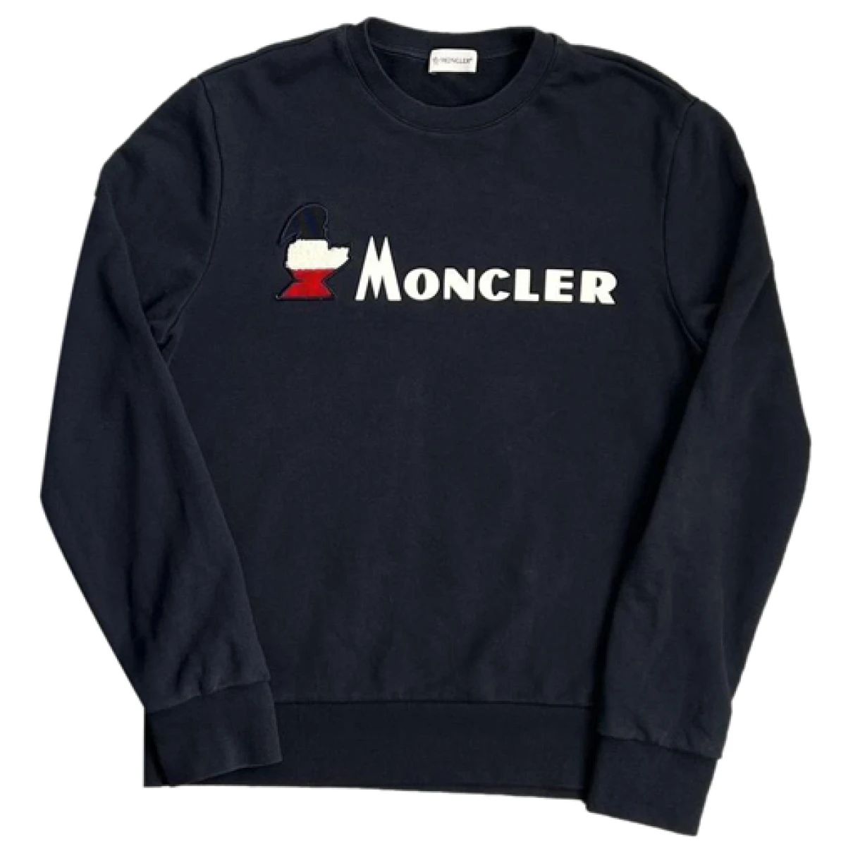 Pre-owned Moncler Sweatshirt In Navy