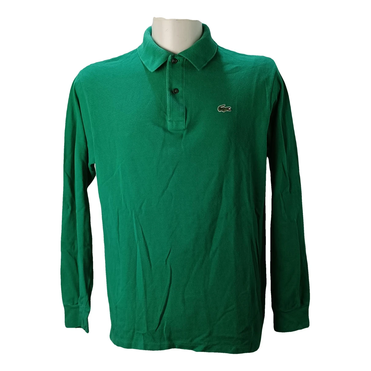 Pre-owned Lacoste Polo Shirt In Green
