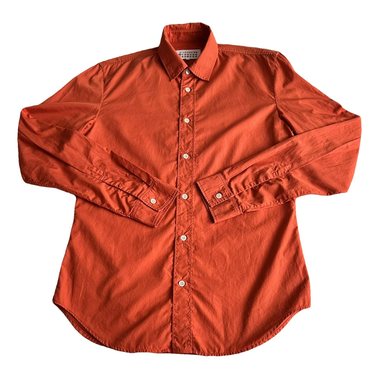 Pre-owned Maison Margiela Shirt In Orange