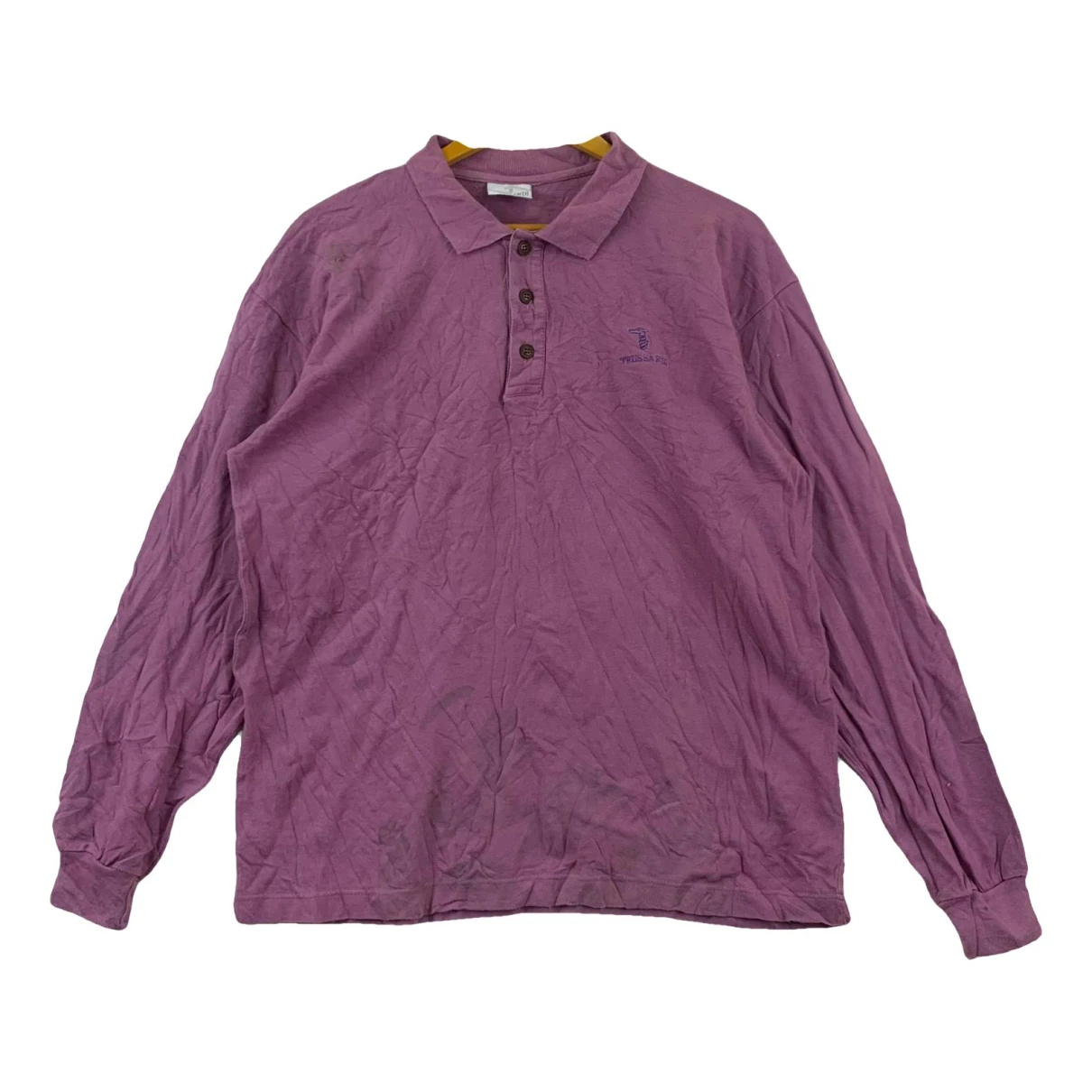 Pre-owned Trussardi Polo Shirt In Purple