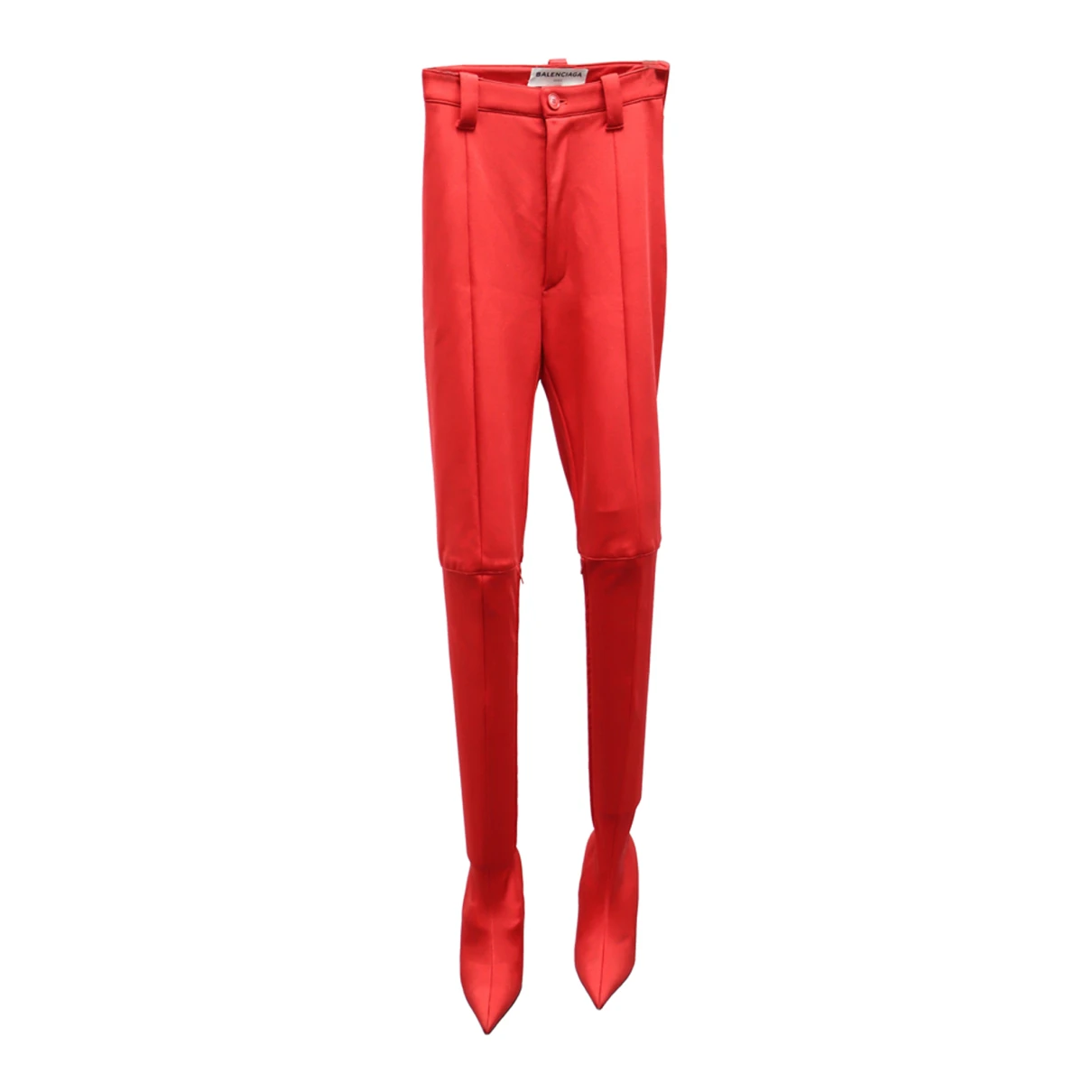 Pre-owned Balenciaga Slim Pants In Red