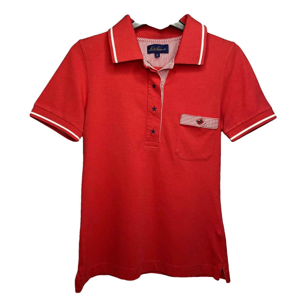 Pre-owned Luisa Spagnoli Polo In Red