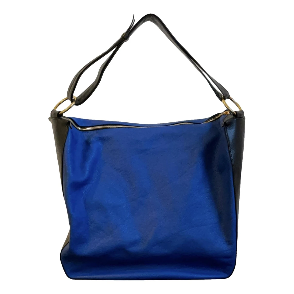Pre-owned Marni Leather Handbag In Blue