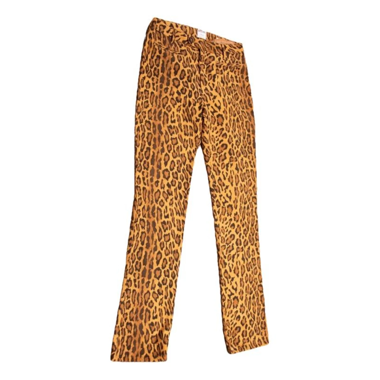 Pre-owned Moschino Straight Pants In Other