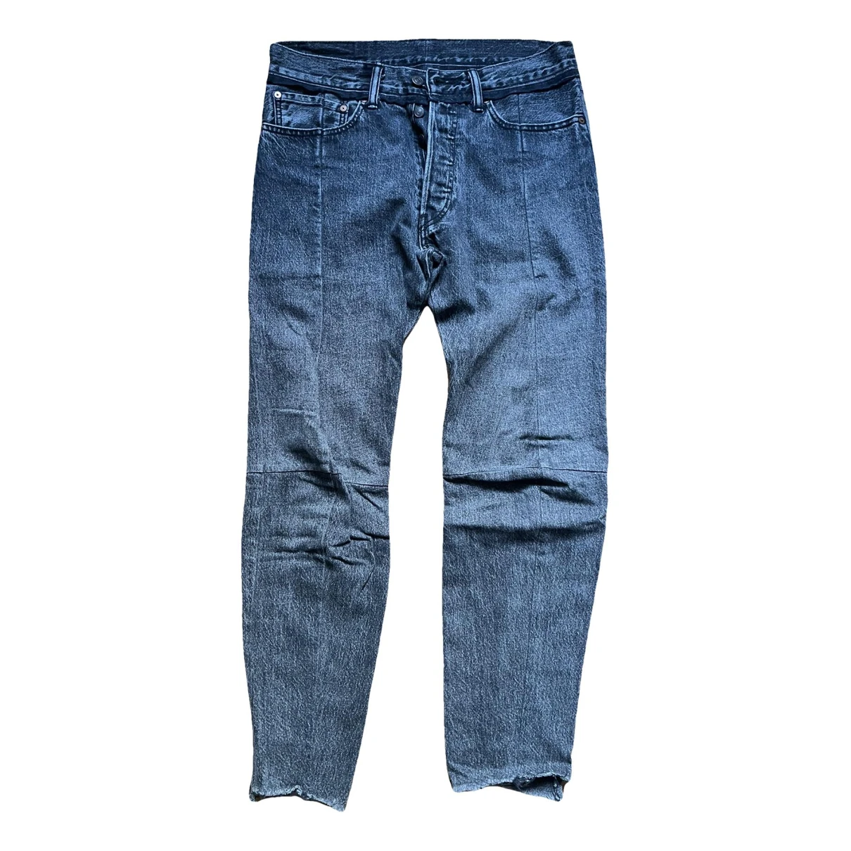 Pre-owned Vetements Slim Jean In Grey