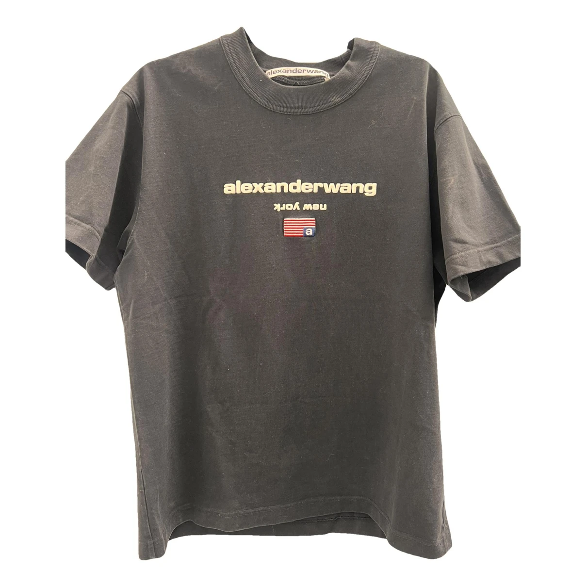 Pre-owned Alexander Wang T-shirt In Black