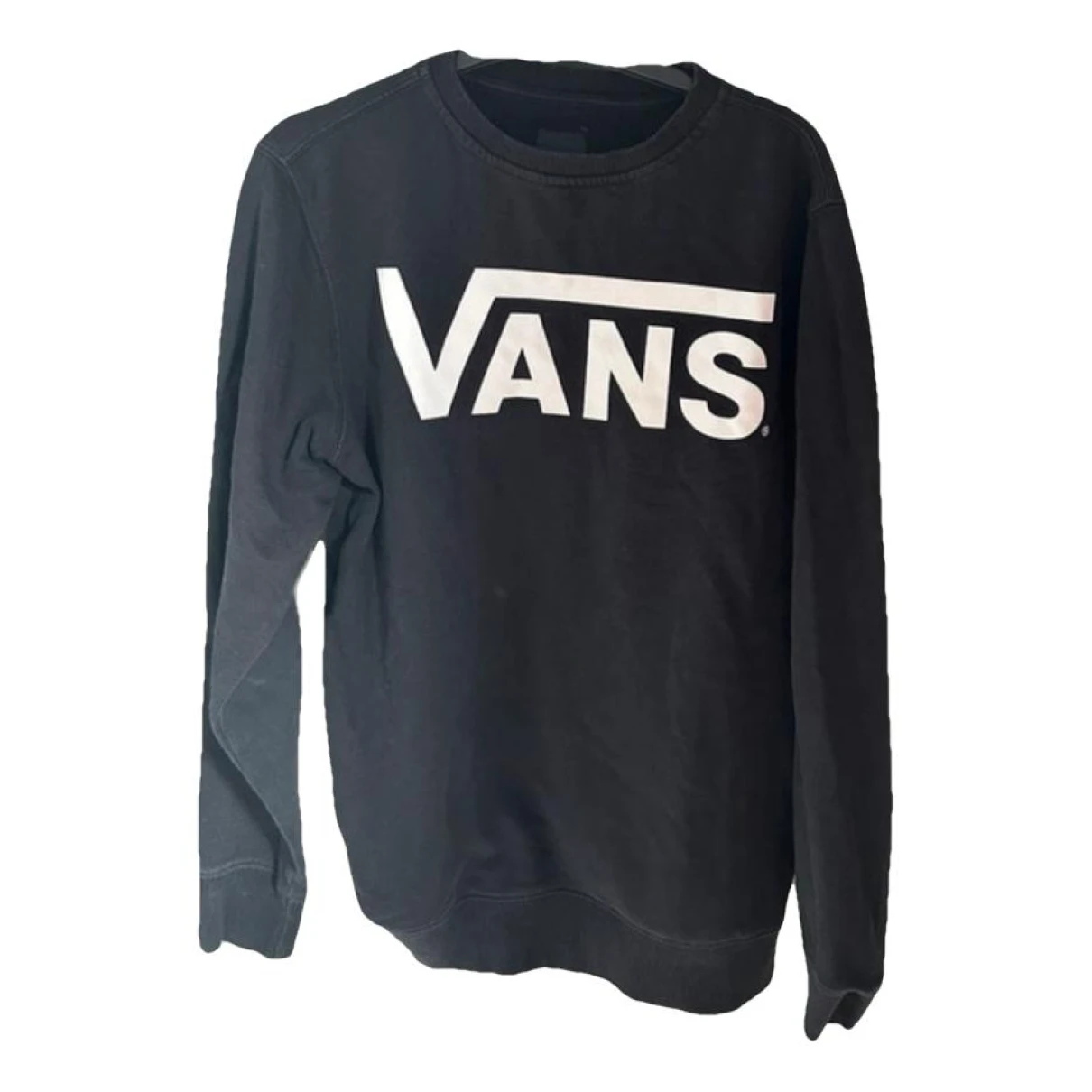 Pre-owned Vans Sweatshirt In Black