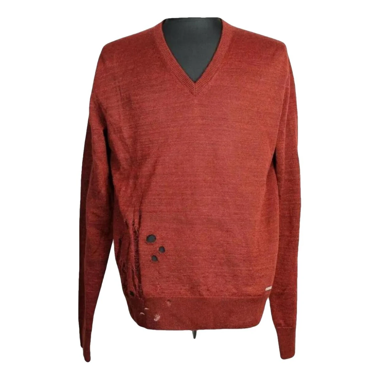 Pre-owned Dsquared2 Wool Sweatshirt In Red