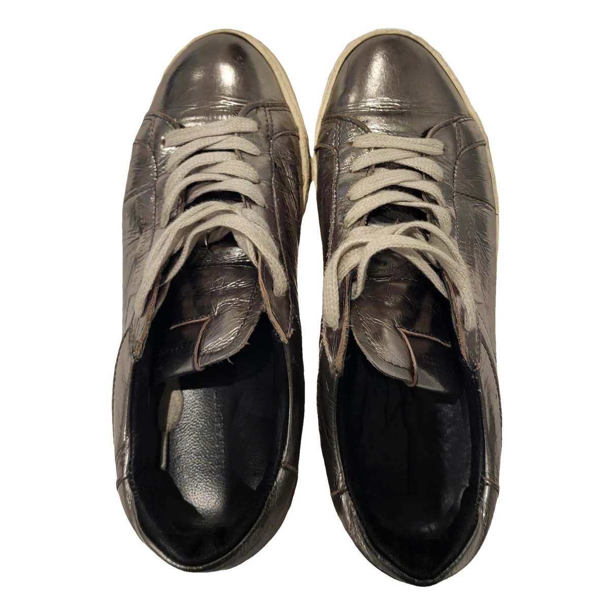 Pre-owned Allsaints Leather Trainers In Other