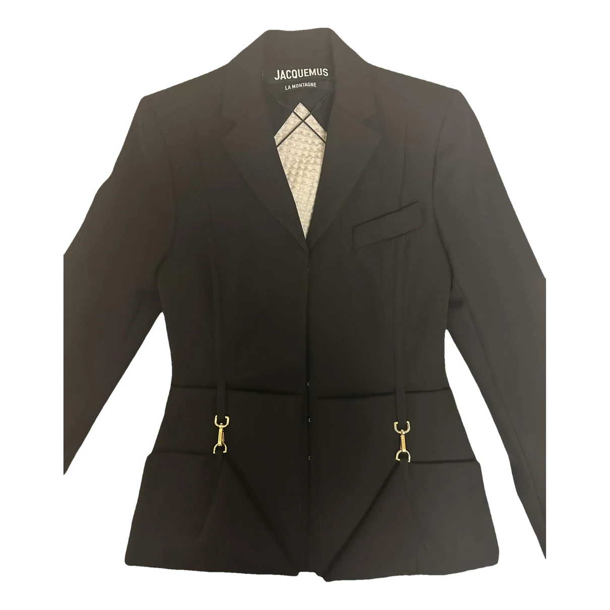Pre-owned Jacquemus Jacket In Black