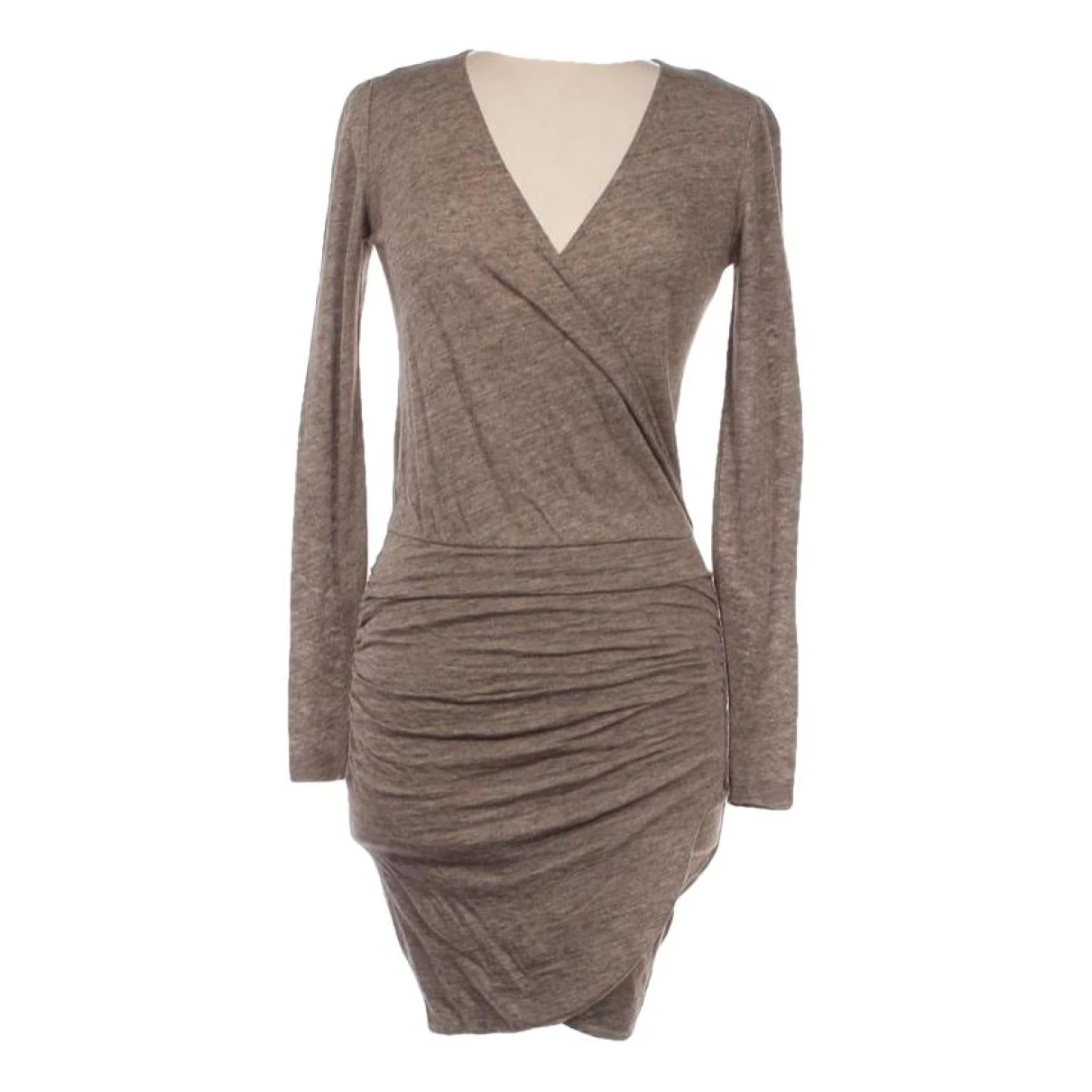 Pre-owned By Timo Mini Dress In Brown