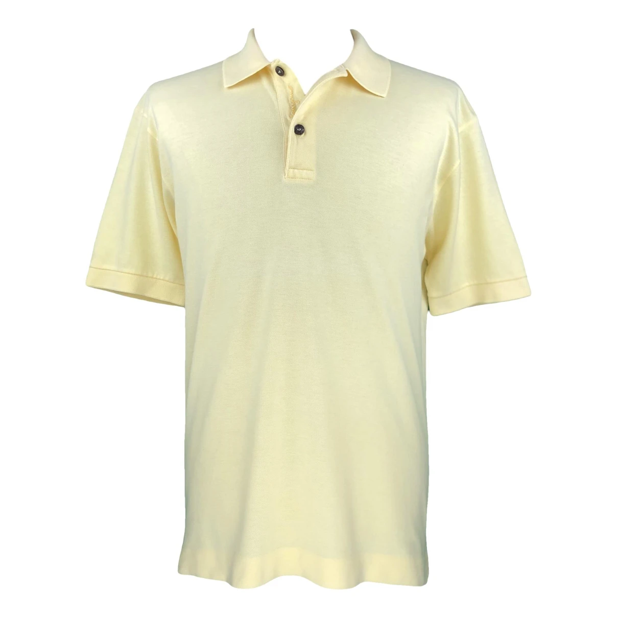 Pre-owned Ferragamo Polo Shirt In Yellow