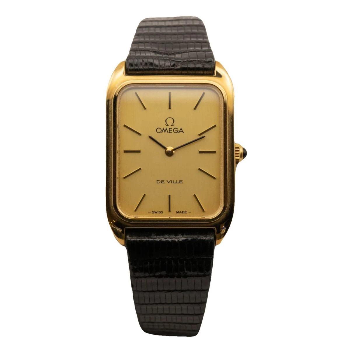 Pre-owned Omega De Ville Watch In Gold