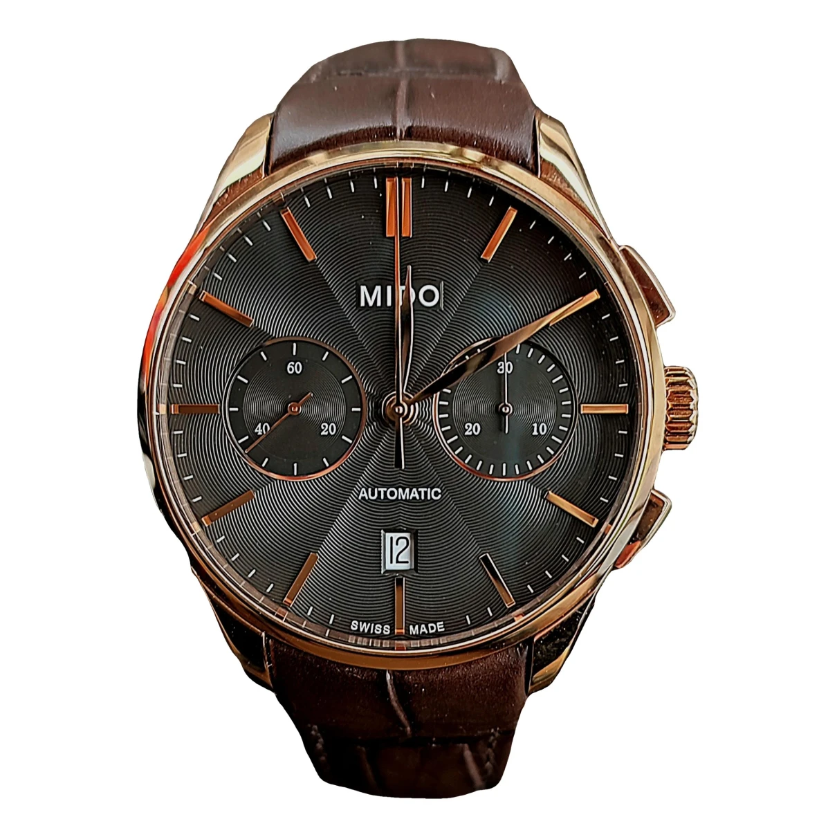 Pre-owned Mido Watch In Brown