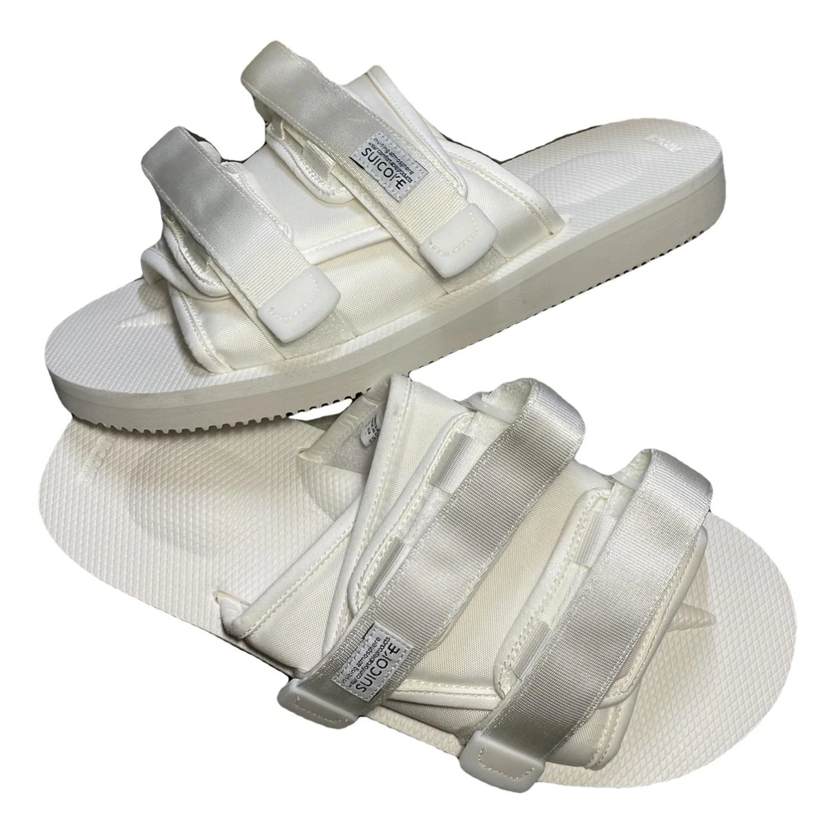 Pre-owned Suicoke Sandals In White