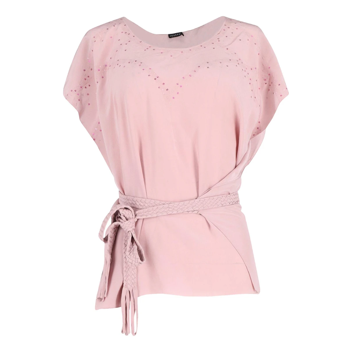 Pre-owned Joseph Silk Blouse In Pink