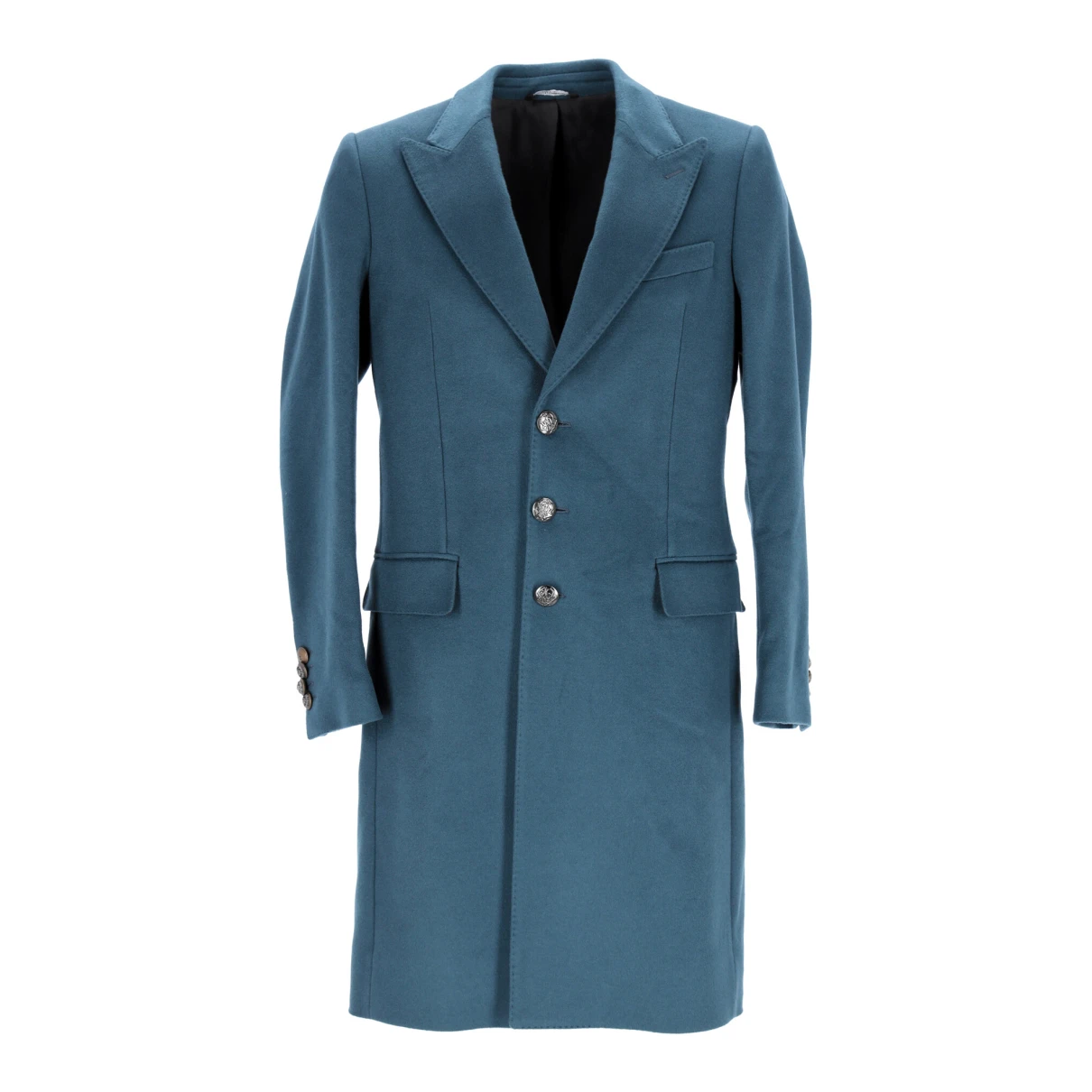 Pre-owned Dolce & Gabbana Cashmere Suit In Blue