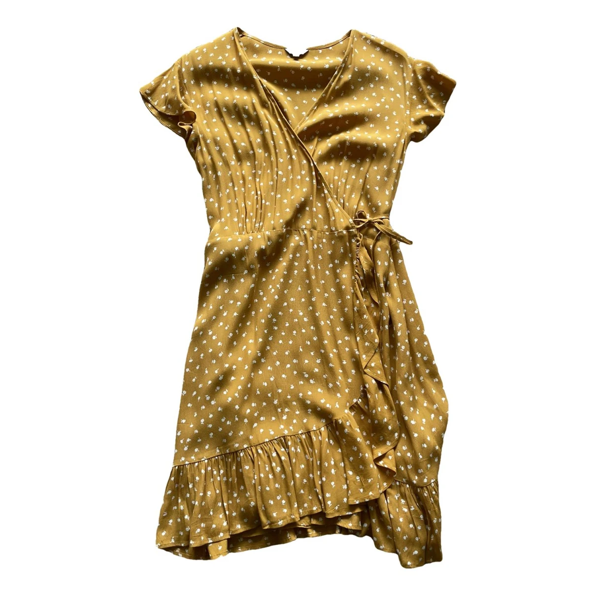 Pre-owned Rails Mini Dress In Gold