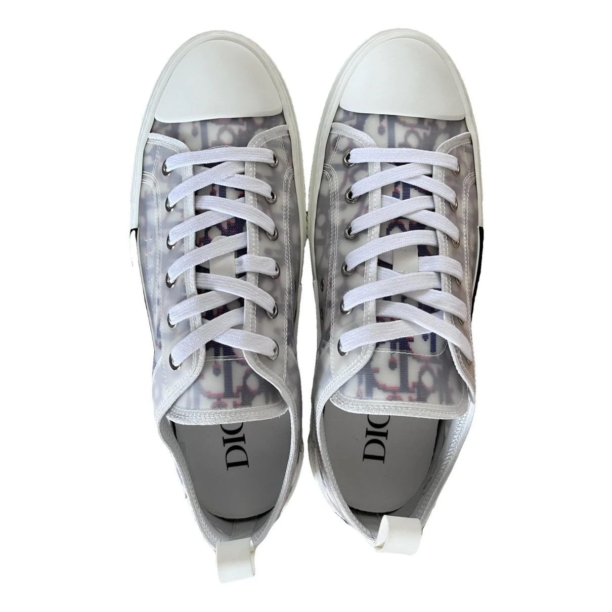 Pre-owned Dior B23 Cloth Low Trainers In Multicolour