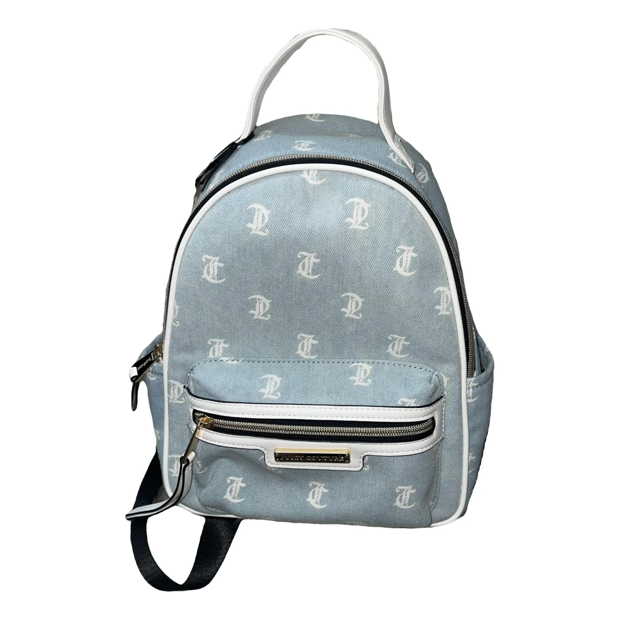 Pre-owned Juicy Couture Backpack In Blue