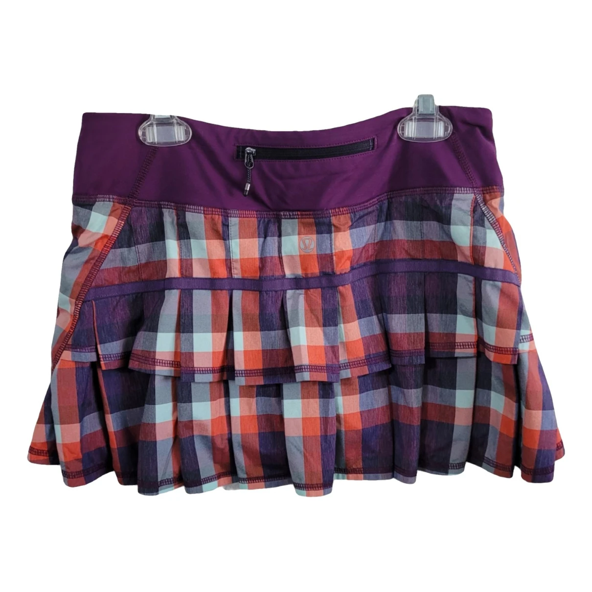Pre-owned Lululemon Mini Skirt In Multicolour