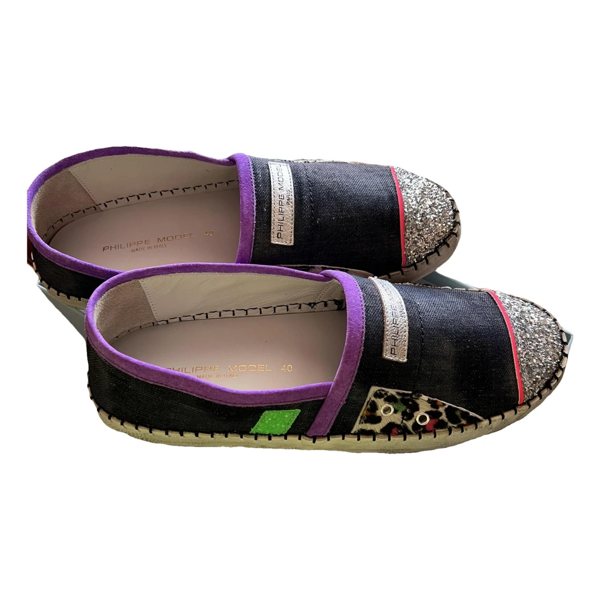 Pre-owned Philippe Model Espadrilles In Blue
