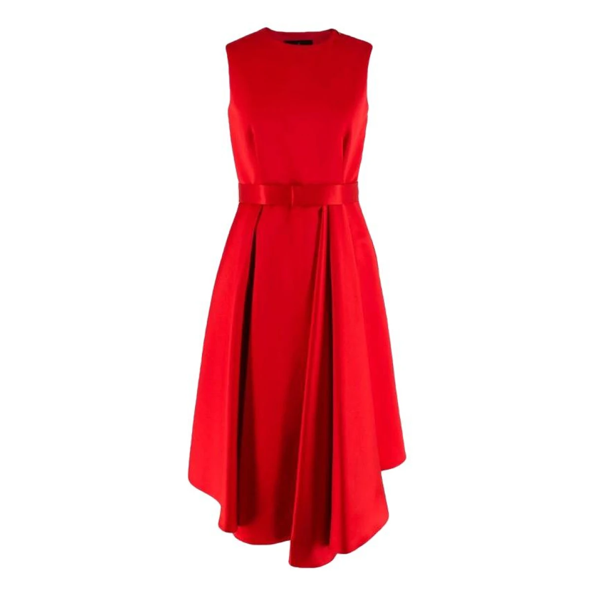 Pre-owned Carolina Herrera Dress In Red