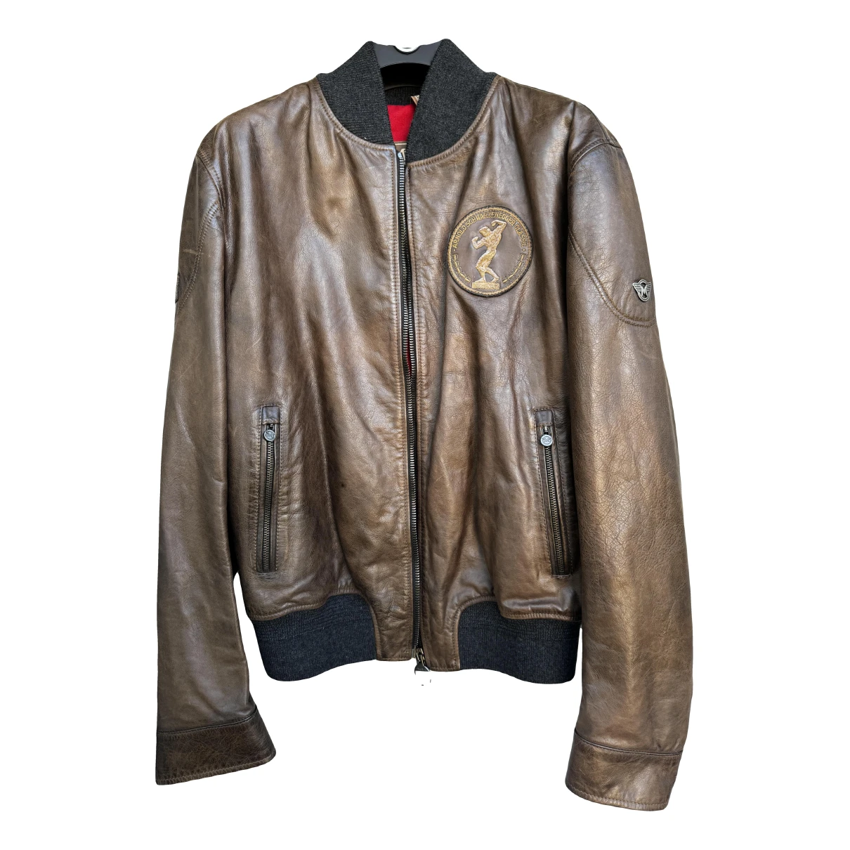 Pre-owned Matchless Leather Jacket In Brown