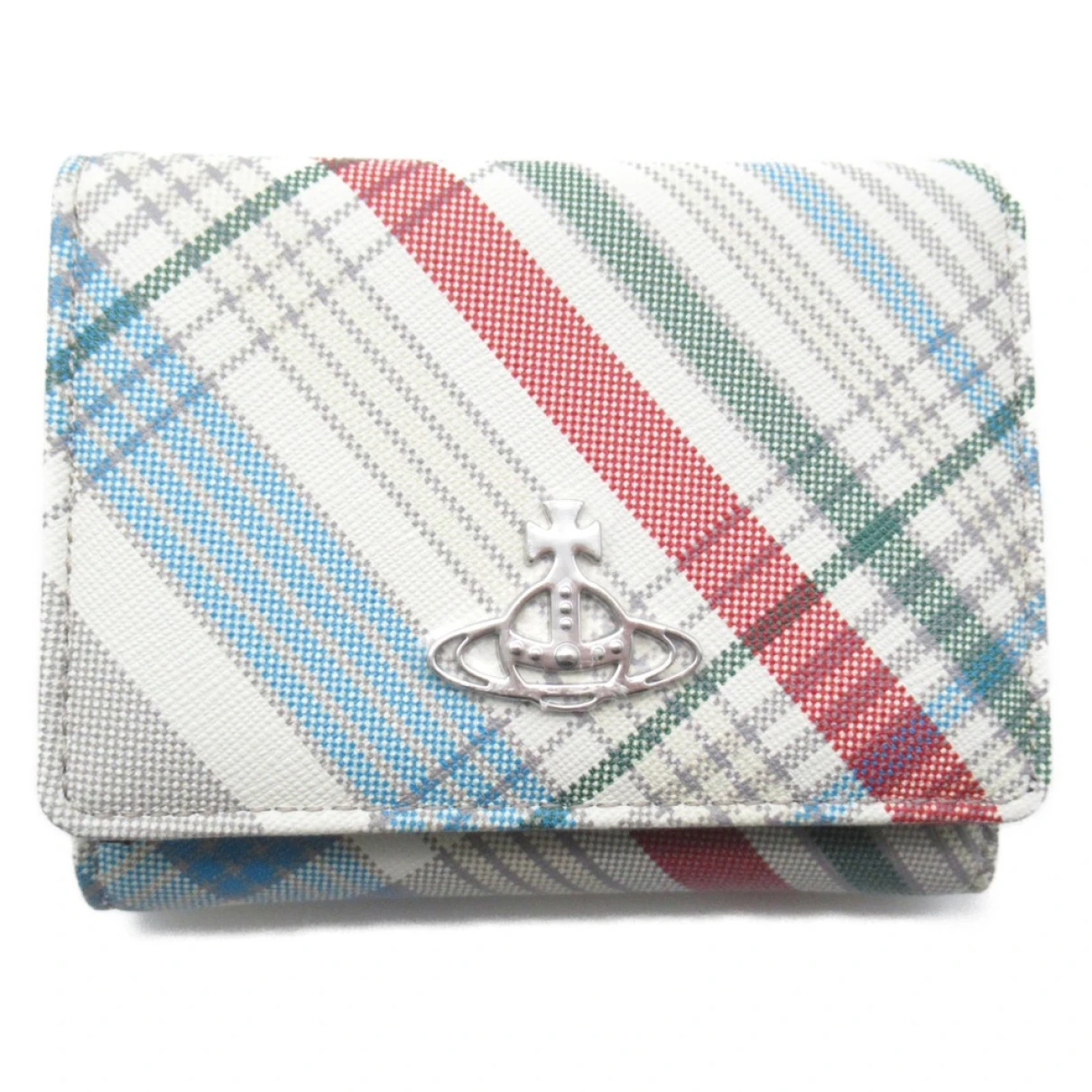Pre-owned Vivienne Westwood Leather Wallet In White