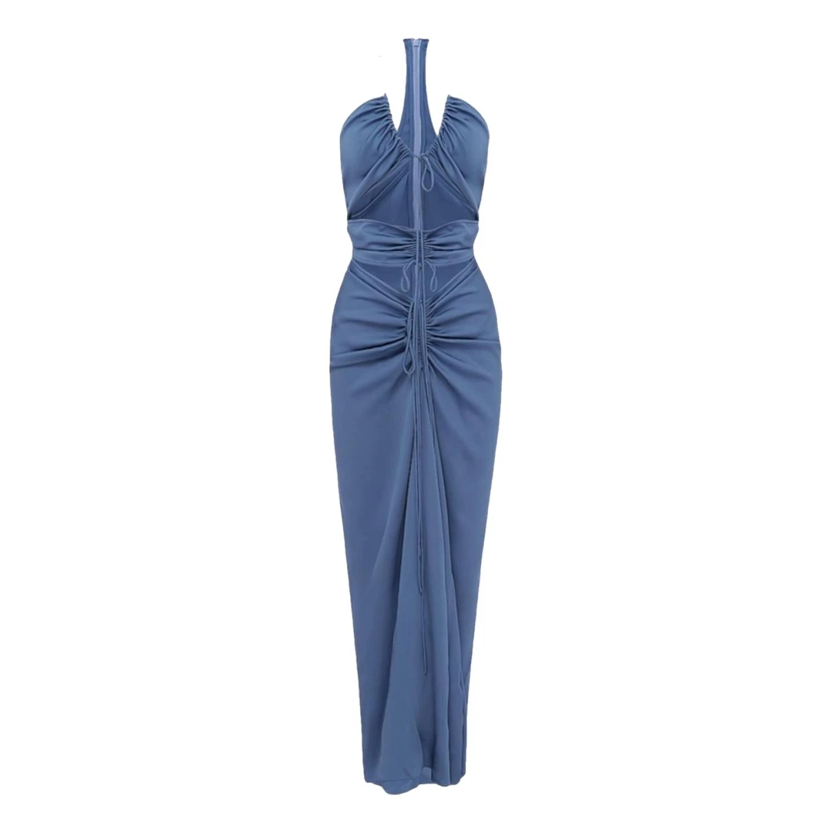 Pre-owned Christopher Esber Mid-length Dress In Blue