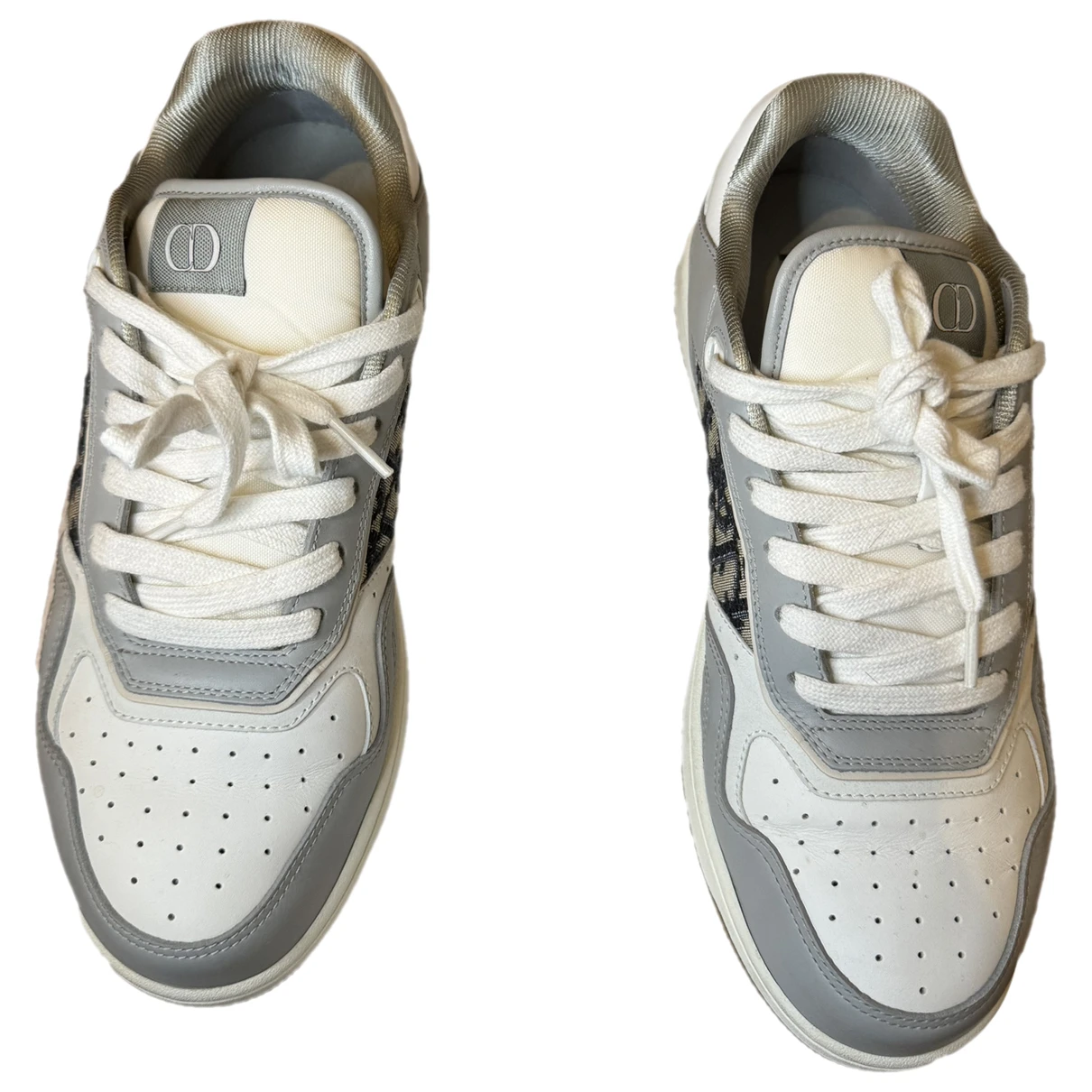 Pre-owned Dior B27 Cloth Low Trainers In Grey