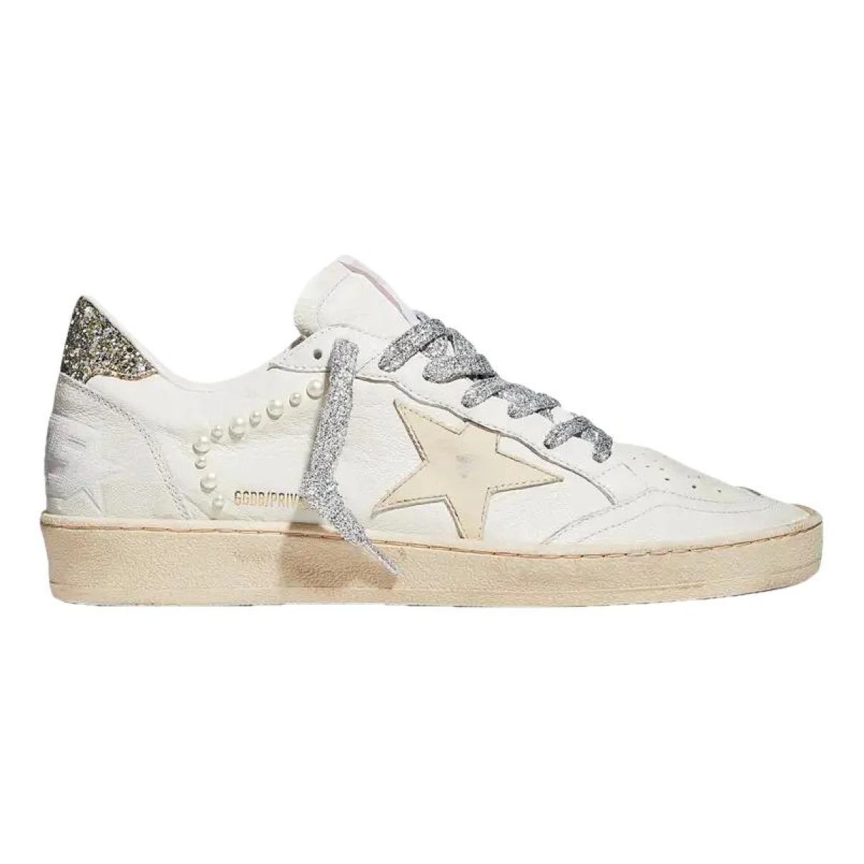 Pre-owned Golden Goose Ball Star Leather Trainers In Other