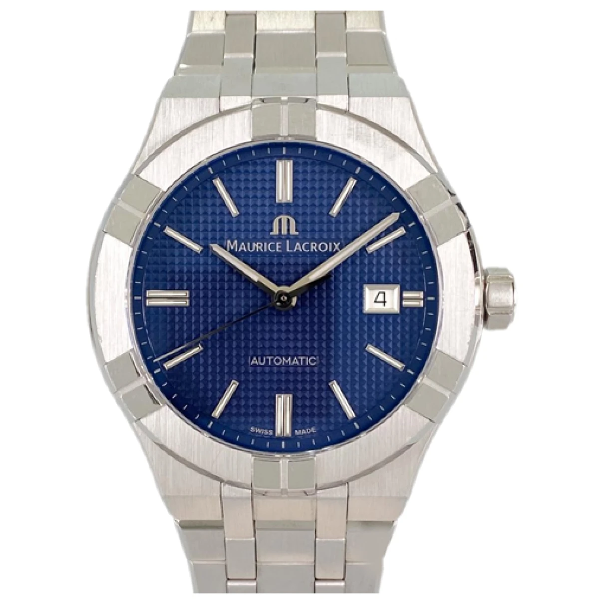Pre-owned Maurice Lacroix Watch In Navy