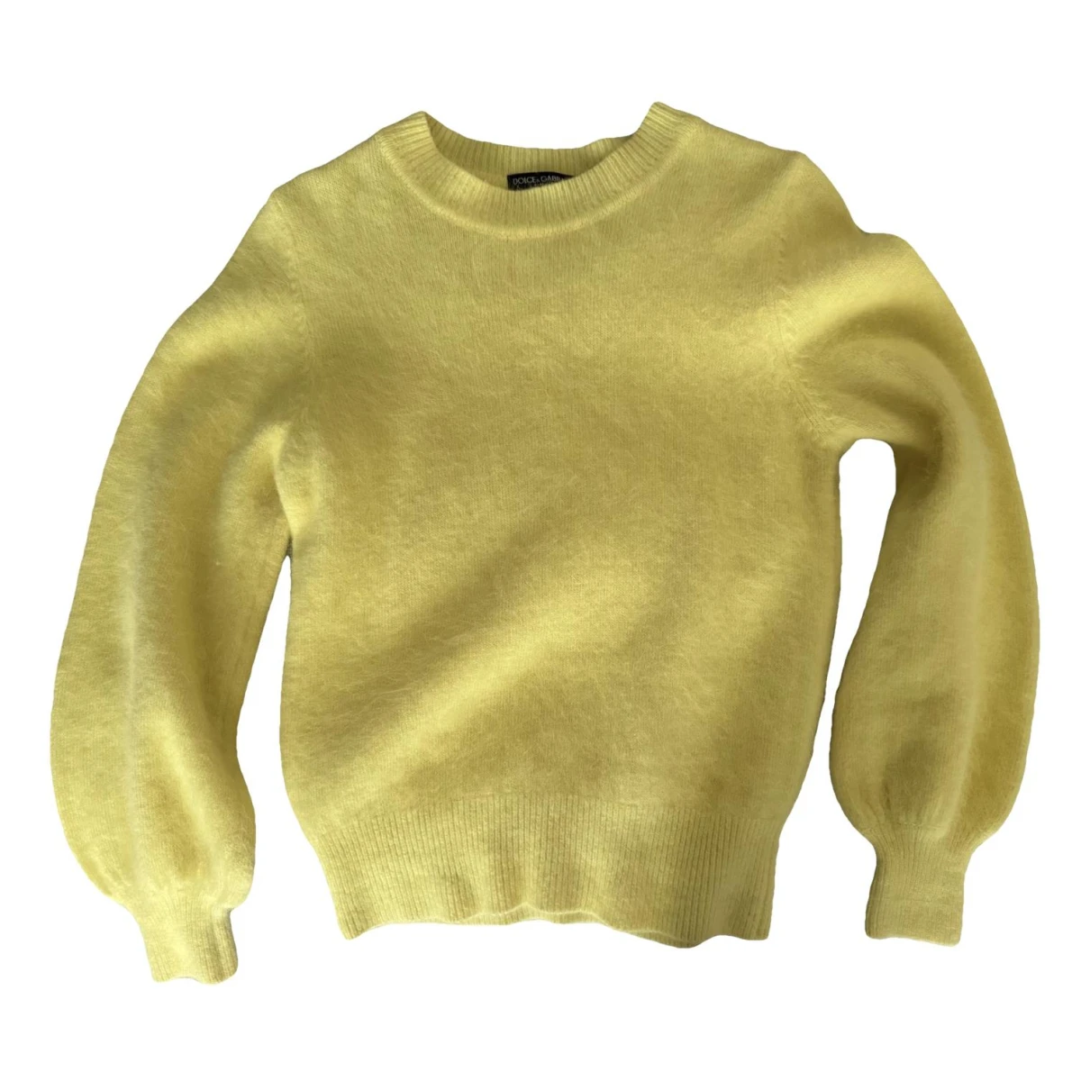 Pre-owned Dolce & Gabbana Wool Jumper In Yellow