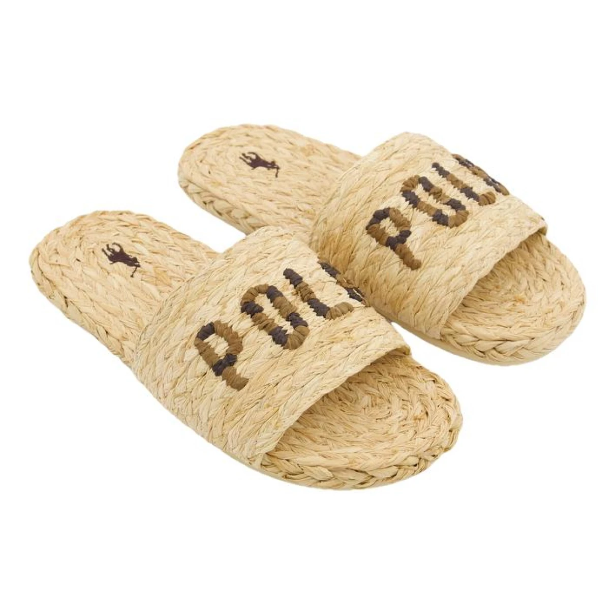 Pre-owned Polo Ralph Lauren Cloth Sandals In Beige