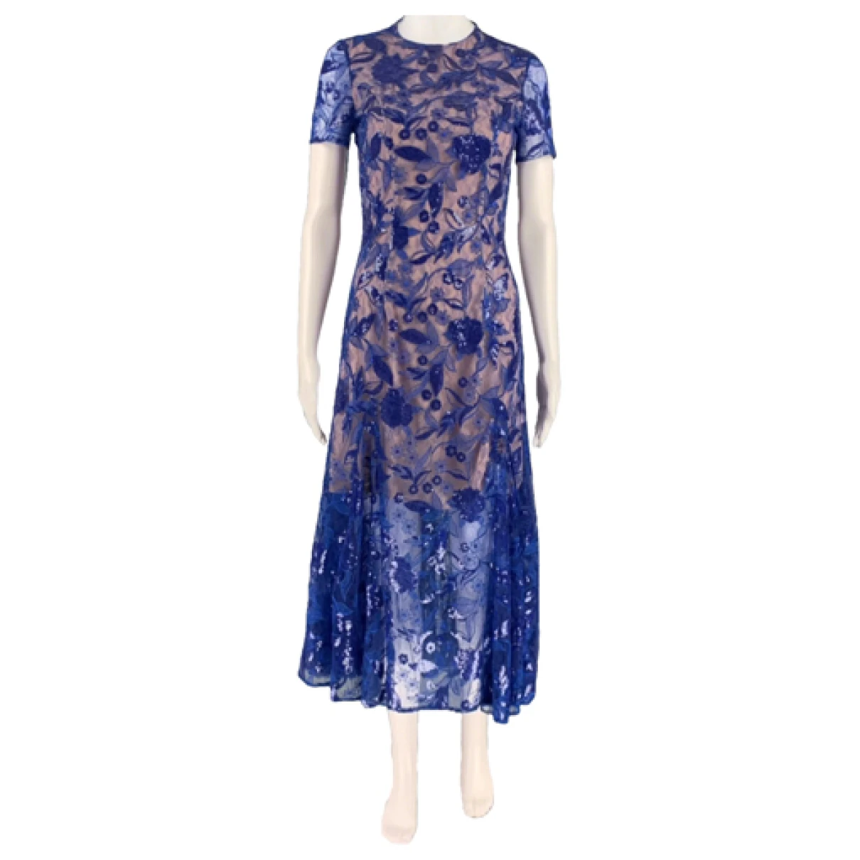 Pre-owned Costarellos Dress In Blue