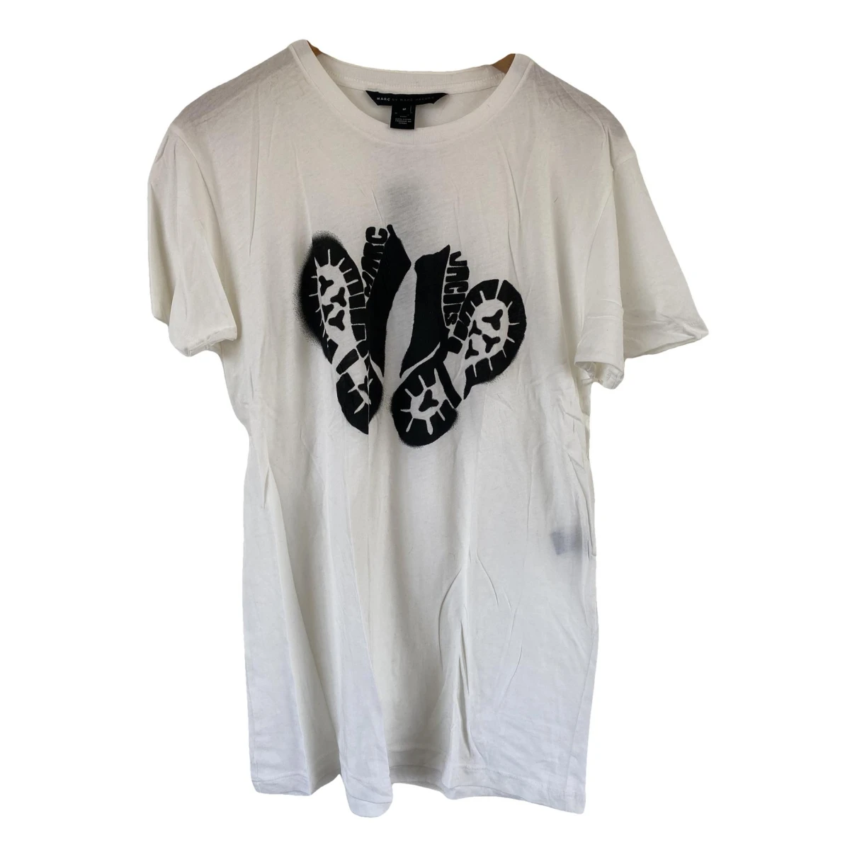 Pre-owned Marc By Marc Jacobs T-shirt In White