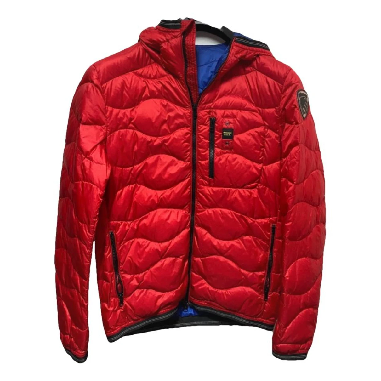 Pre-owned Blauer Puffer In Red