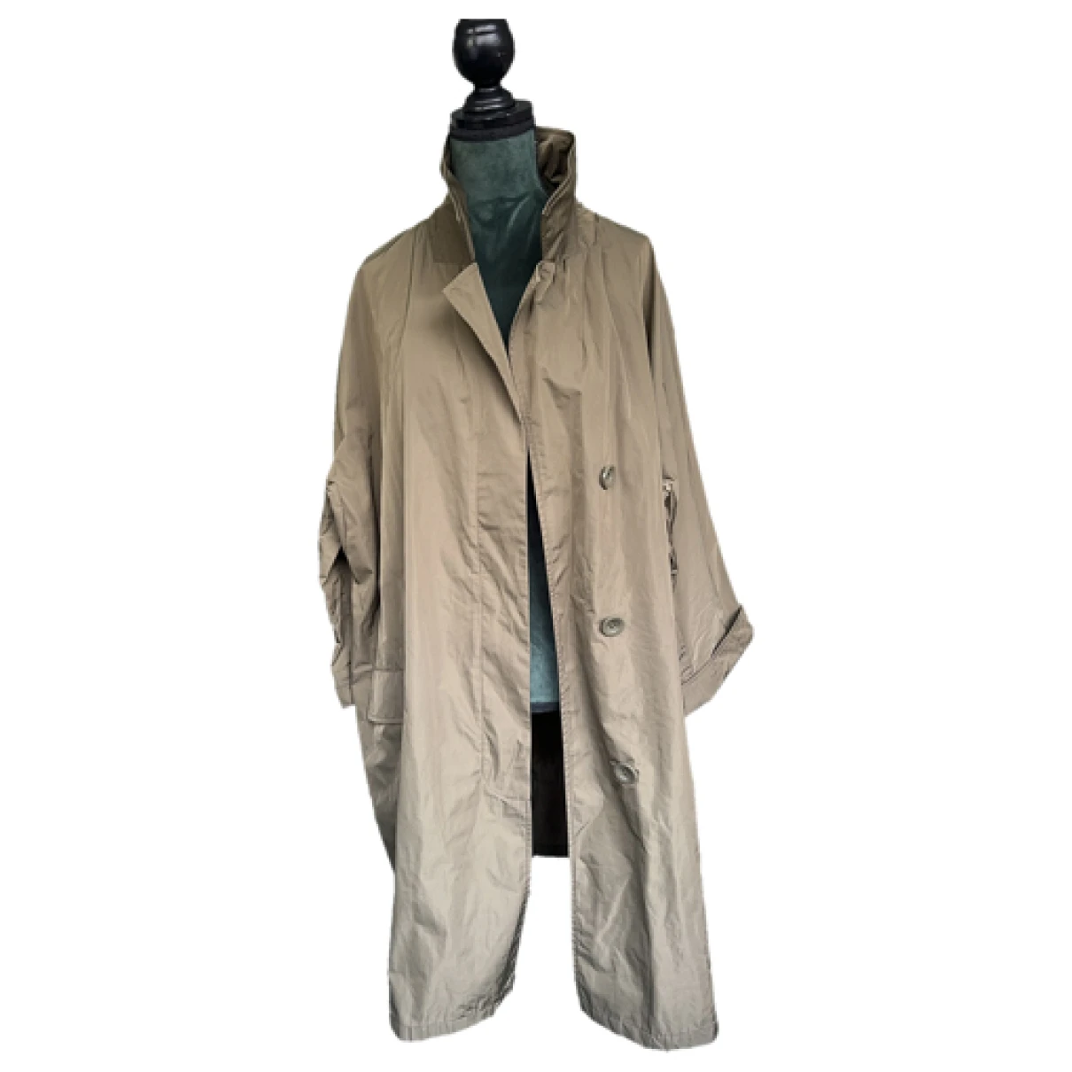 Pre-owned Oof Wear Trench Coat In Khaki