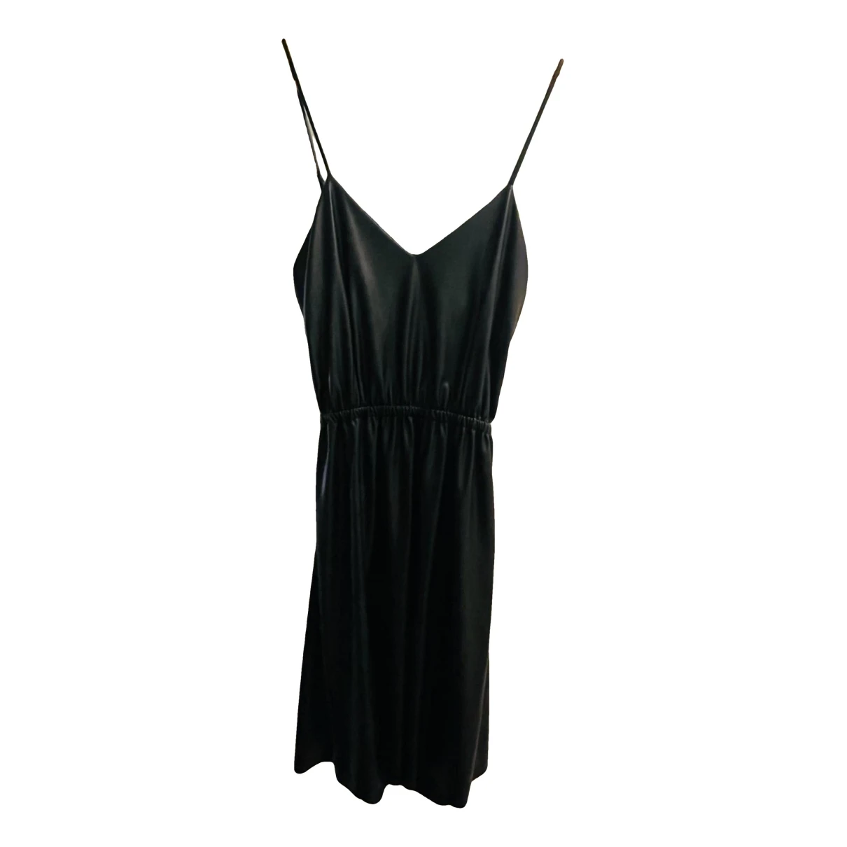 Pre-owned Mm6 Maison Margiela Mini Dress In Black