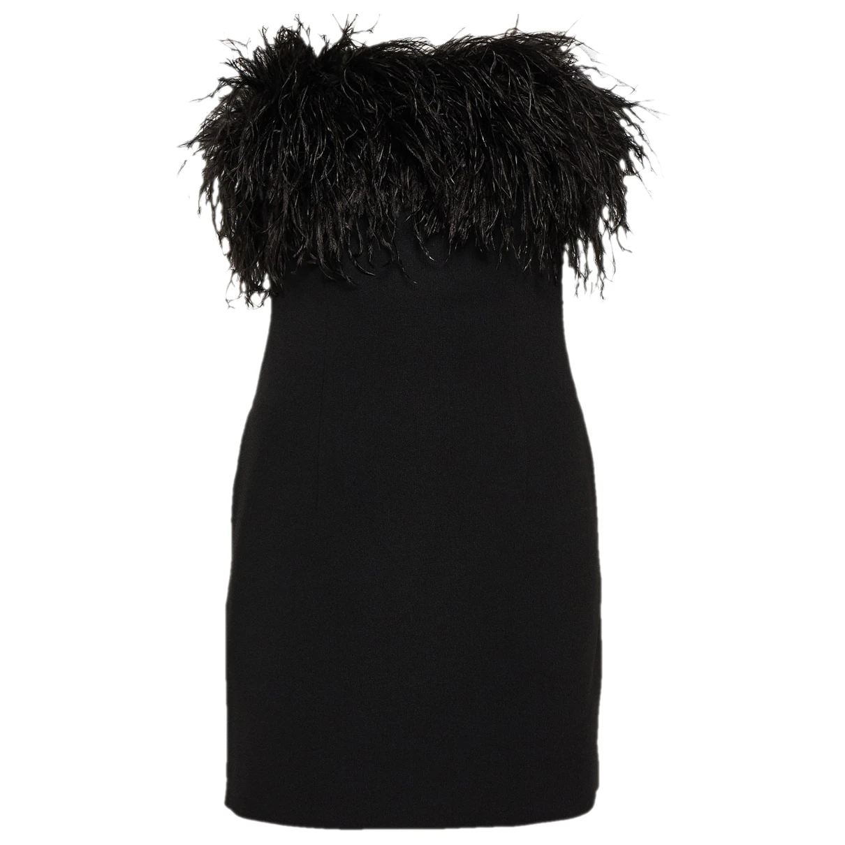Pre-owned Rebecca Vallance Mini Dress In Black
