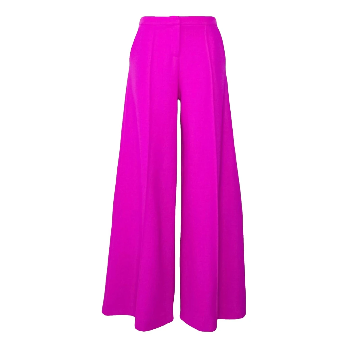 Pre-owned David Koma Trousers In Purple