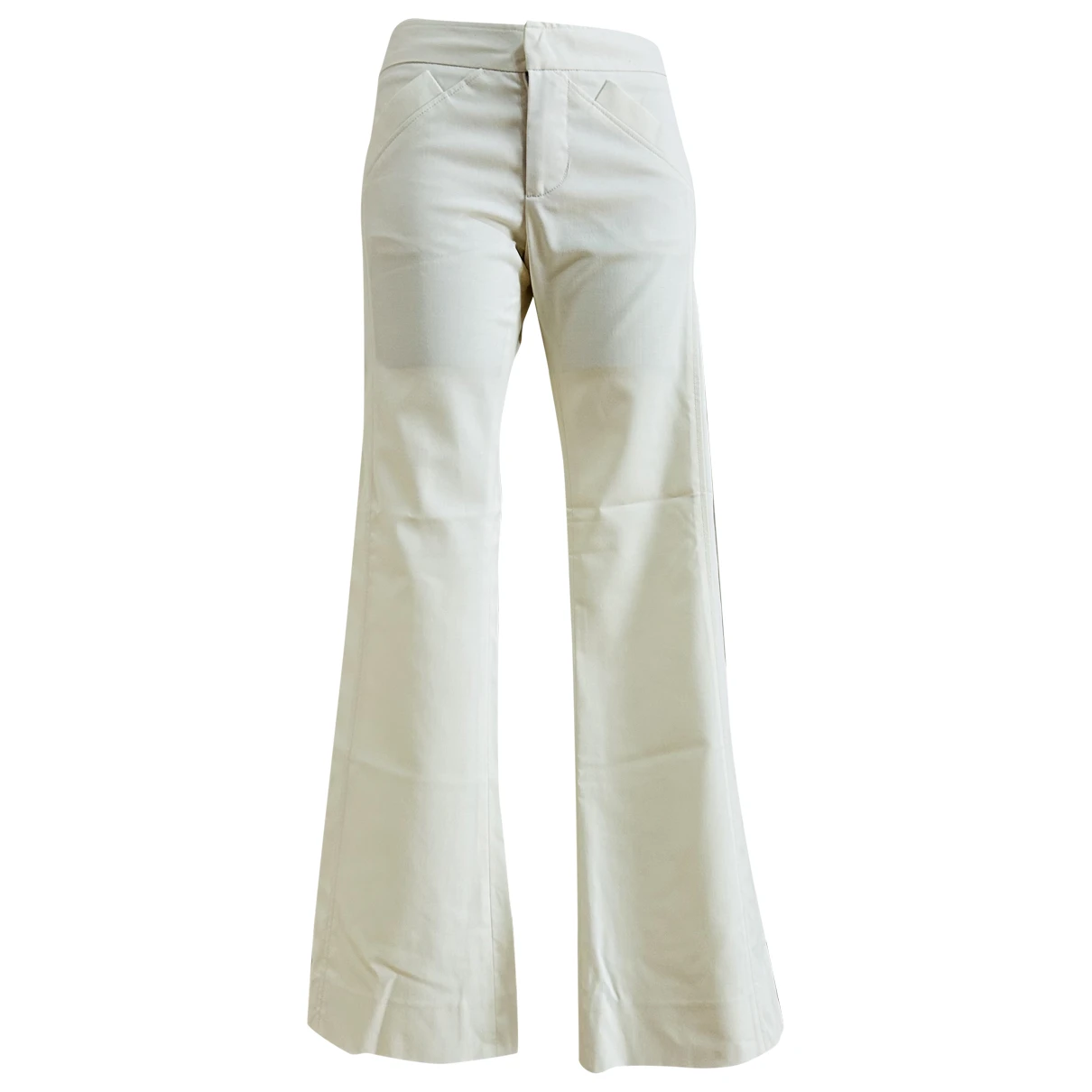 Pre-owned Marc Jacobs Large Pants In Beige
