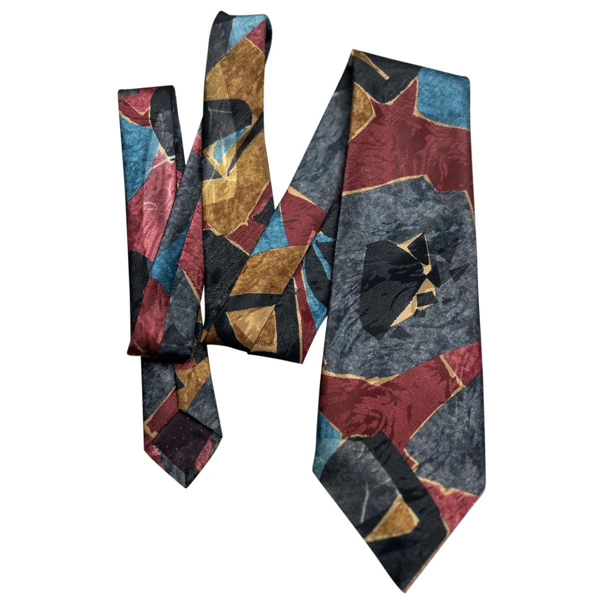Pre-owned Paco Rabanne Silk Tie In Multicolour