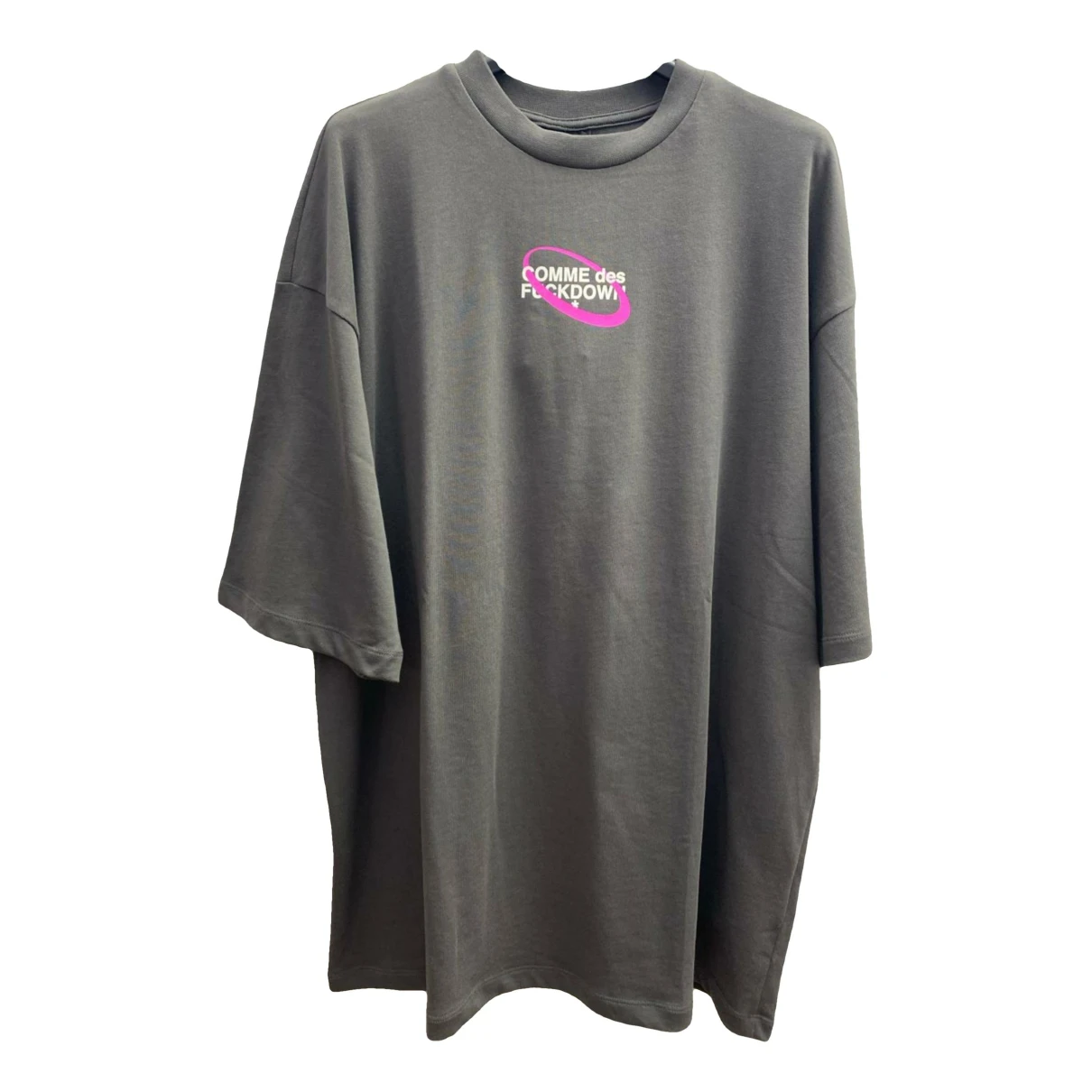 Pre-owned Comme Des Fuckdown T-shirt In Grey