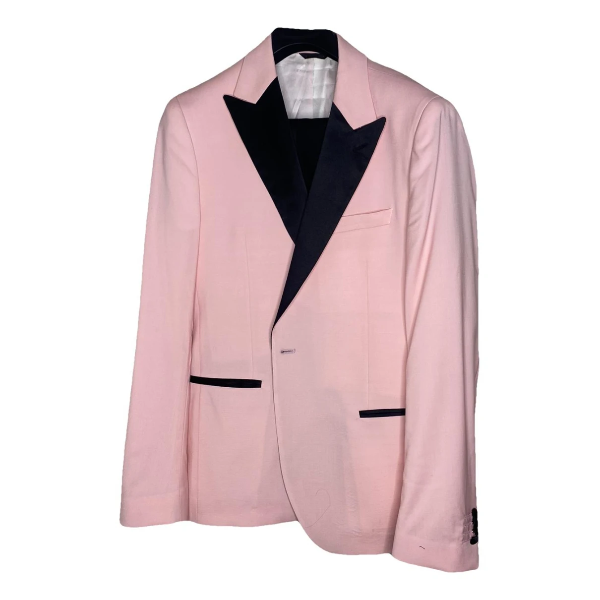 Pre-owned Manuel Ritz Wool Suit In Pink