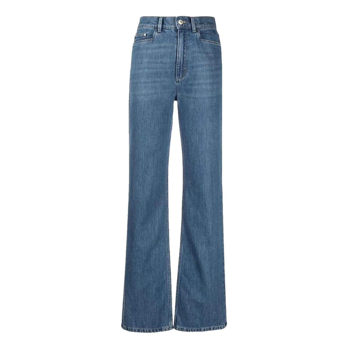 Pre-owned Wandler Jeans In Blue