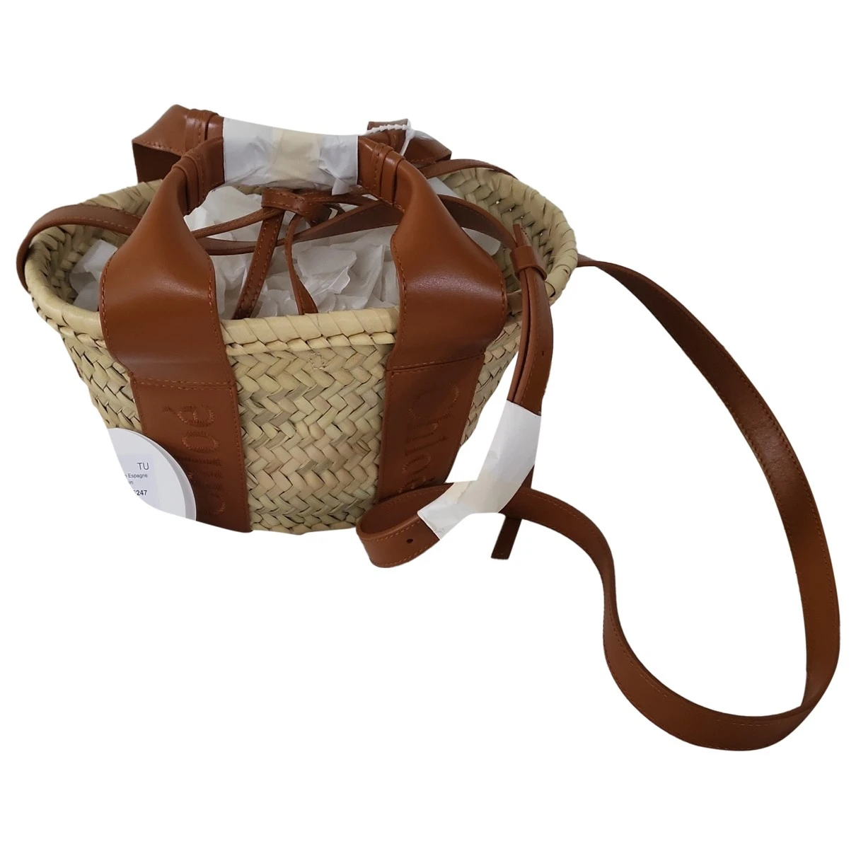 Pre-owned Chloé Sense Leather Crossbody Bag In Brown