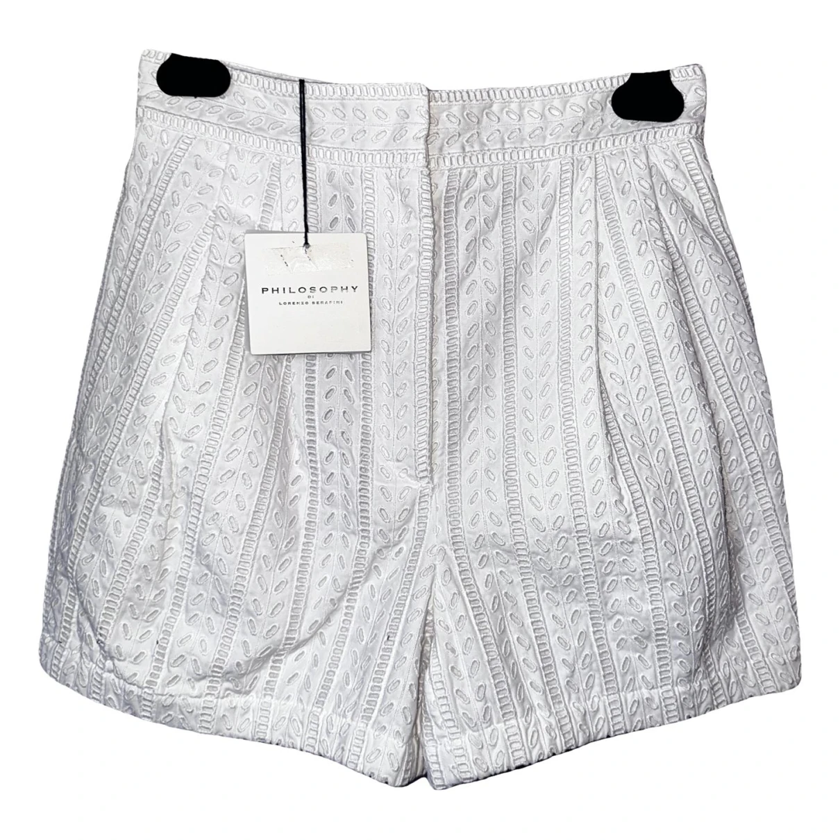 Pre-owned Philosophy Di Lorenzo Serafini Shorts In White