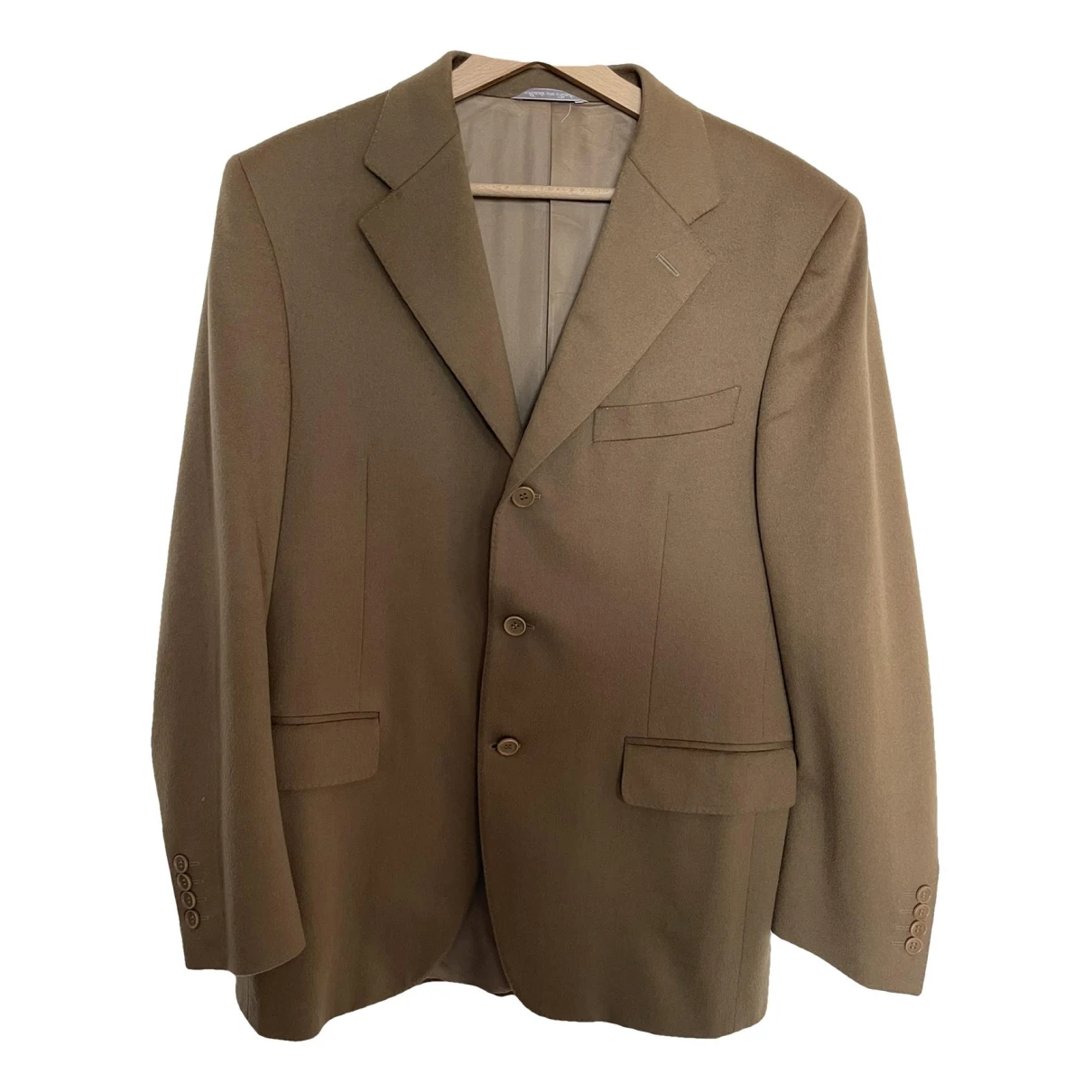 Pre-owned Canali Cashmere Vest In Beige